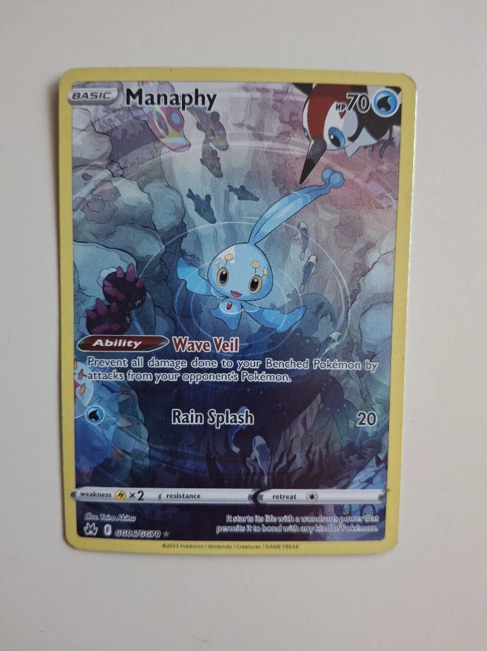 Pokemon official manaphy